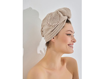 Набор для сауны женский Elena (килт, чалма) махровый / Karna Home Textile