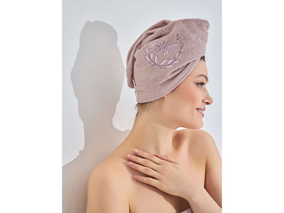 Набор для сауны женский Elena (килт, чалма) махровый / Karna Home Textile