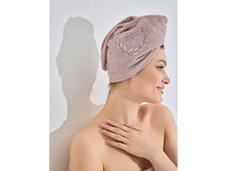 Набор для сауны женский Elena (килт, чалма) махровый / Karna Home Textile