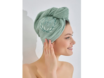 Набор для сауны женский Elena (килт, чалма) махровый / Karna Home Textile