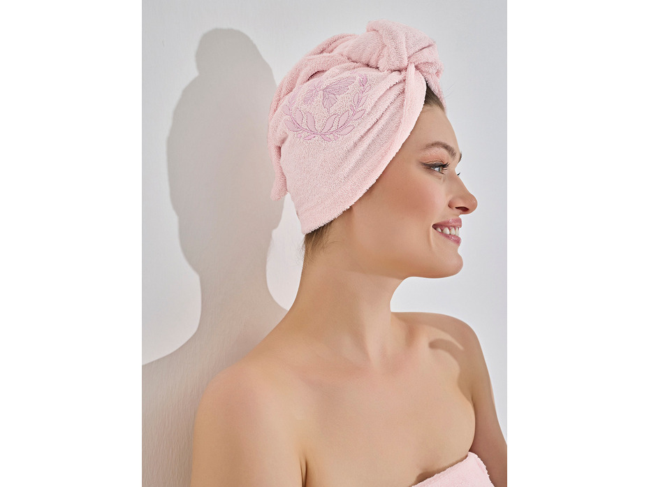 Набор для сауны женский Elena (килт, чалма) махровый / Karna Home Textile