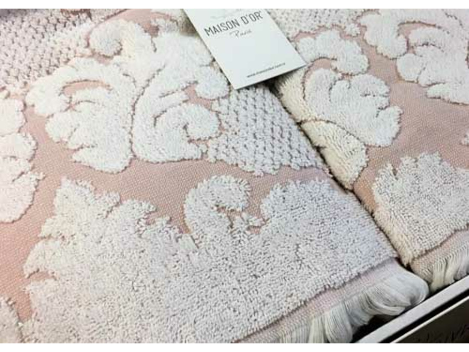 Набор полотенец Celestina жаккардовые в подарочной упаковке (50*100, 85*150) / Maison Dor