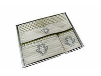 Набор полотенец Brise Apone вафельные в подарочной упаковке (40*60.50*90,85*150) / Maison Dor