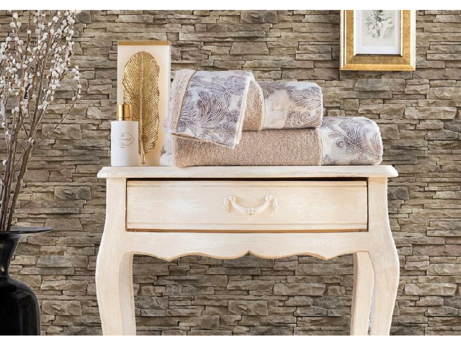 Набор полотенец Javier махровые (50*100, 75*150) / Tivolyo Home