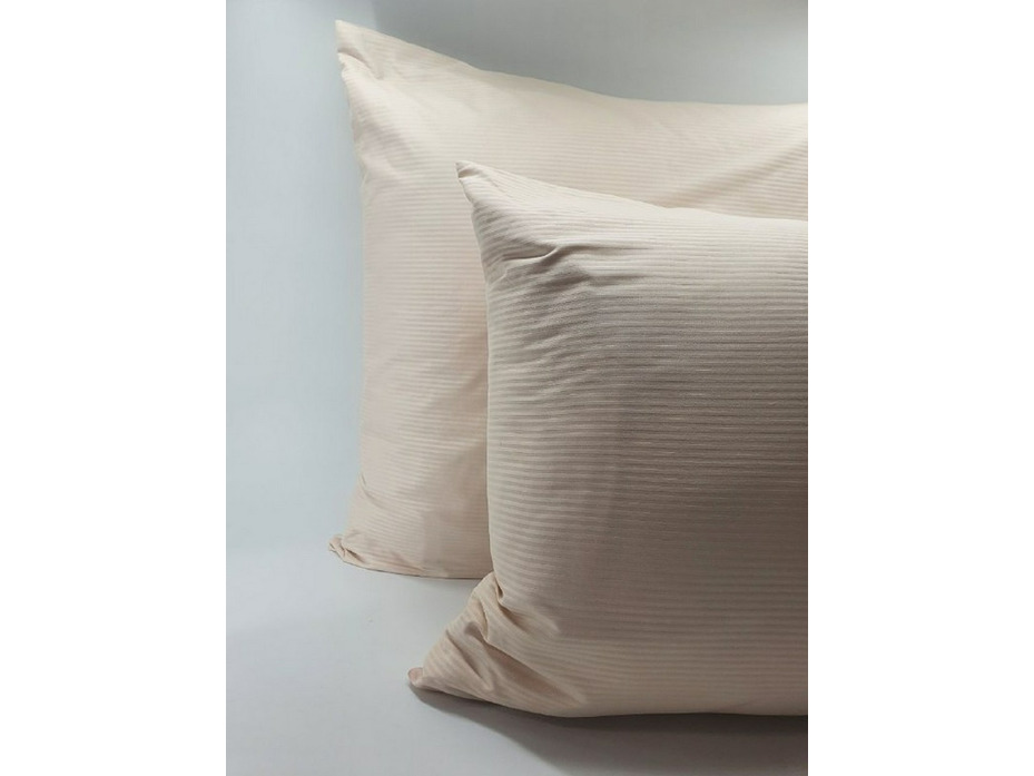 Наволочка KL-4(405) ванильный сатин страйп 70*70 / Tia Наволочка KL-4(405) ванильный сатин страйп 70*70 / Tia