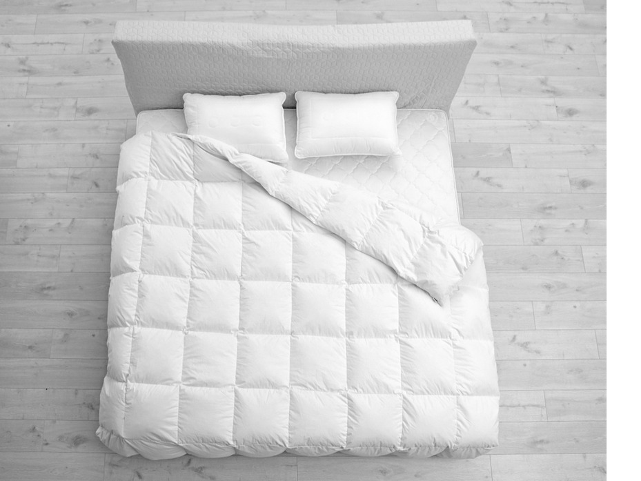 Одеяло Роса белый гусиный пух 160*220 / Константа