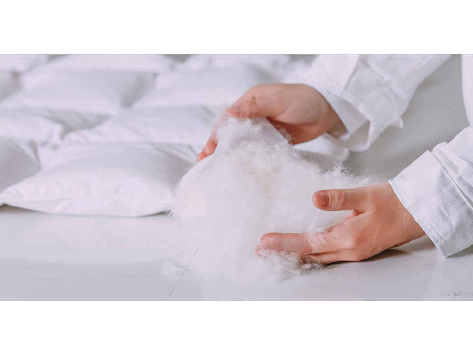 Одеяло Роса белый гусиный пух 160*220 / Константа