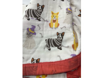 Плед 8512329 Детский с цветным кантом хлопковый 105*105 / 7-я