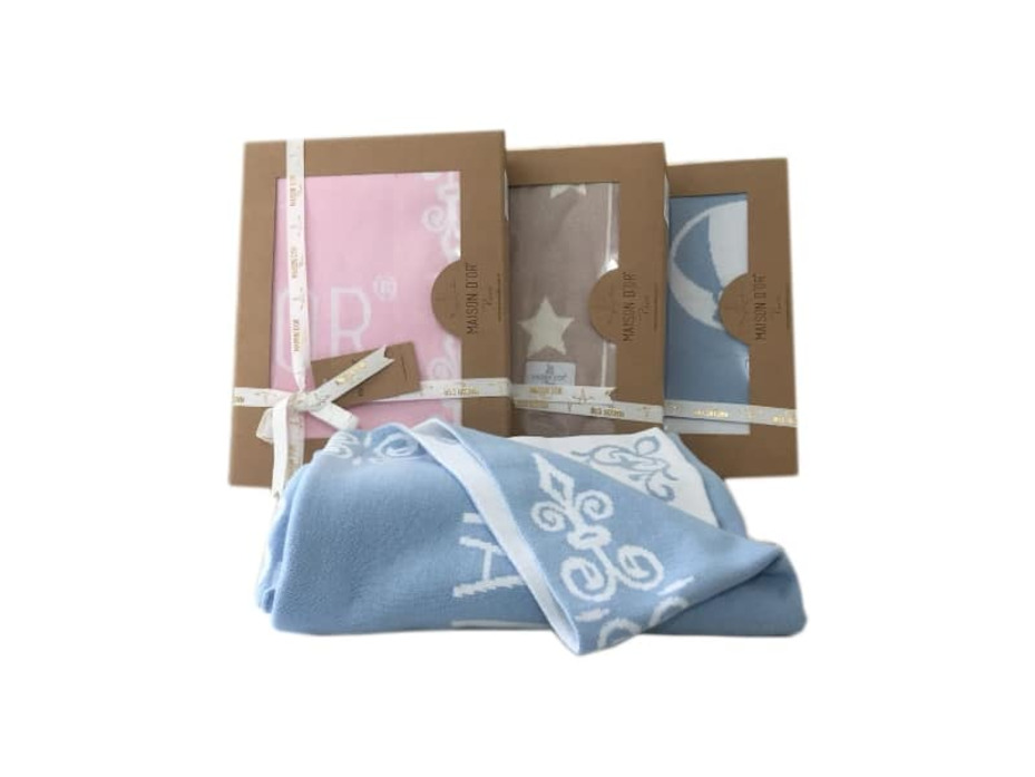 Плед Junior вязаный 70*90 / Maison Dor