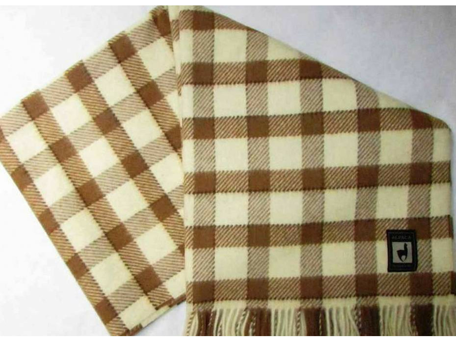 Плед PP-9 шерсть альпака 170*210 / Incalpaca