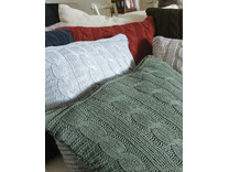 Подушка декоративная Boston вязаная 40*40 / Lappartement