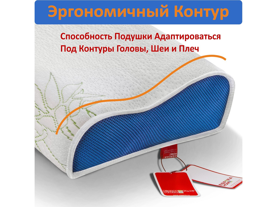 Подушка Memory Foam Support чехол бамбук 30*50 / Espera