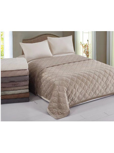 Покрывало 8083364 Греческие соты велюровое 150*210 / 7-я