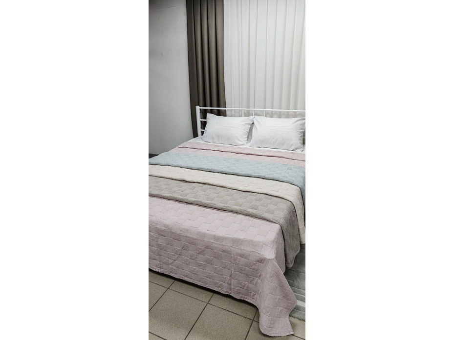 Покрывало 4610155 Квадратики хлопковое 200*230 / 7-я