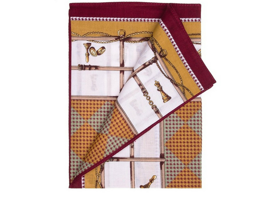 Носовой платок S-One-07145 хлопковый 42*42 / Etteggy