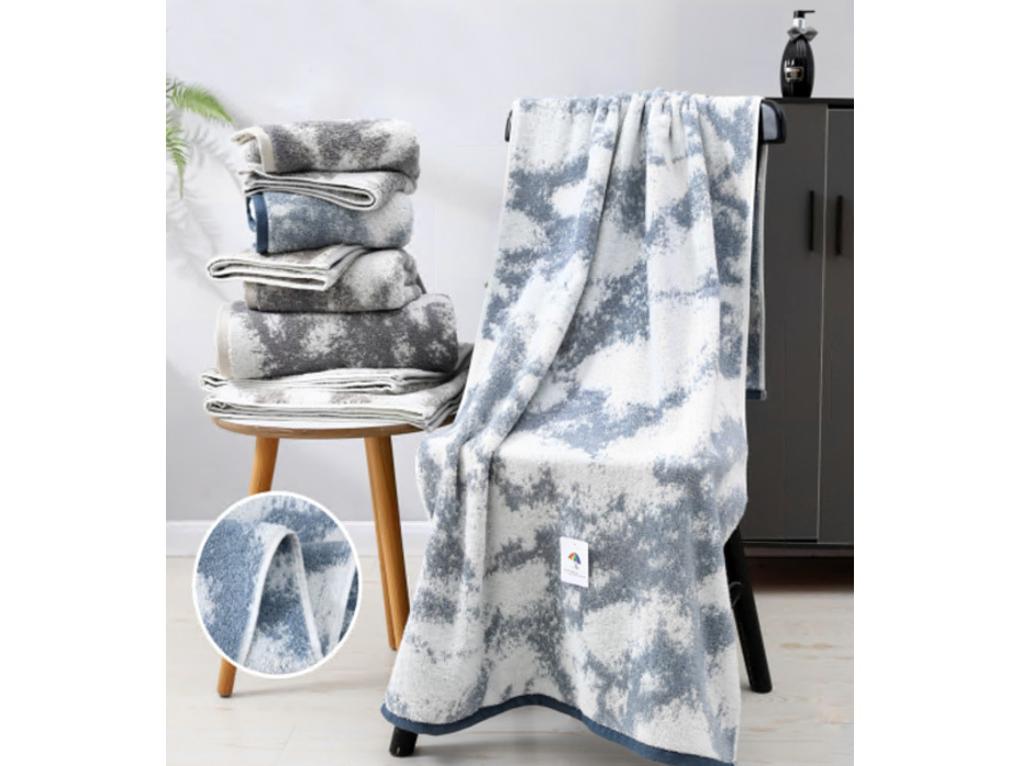 Полотенце 1905317 Мрамор махровое 50*90 / 7-я Полотенце 1905317 Мрамор махровое 50*90 / 7-я