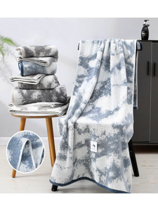 Полотенце 1905317 Мрамор махровое 50*90 / 7-я