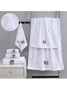 Полотенце 1506366 Love леопард махровое 70*140 / 7-я