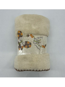 Полотенце 1806538 Бабочки микрофибра 70*140 / 7-я