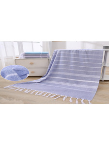 Полотенце 5807201 Полосатое хлопковое 90*180 / 7-я