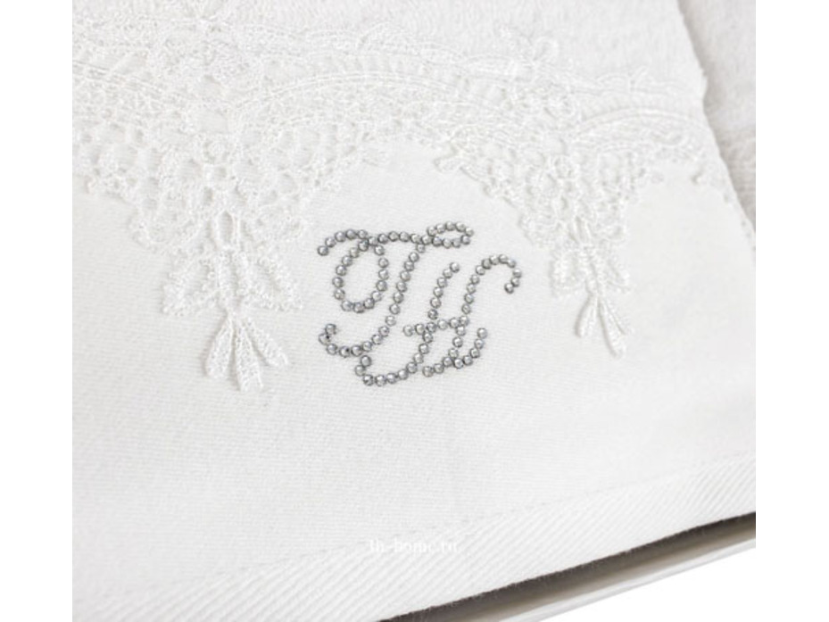 Полотенце Juliet махровое 75*150 / Tivolyo Home