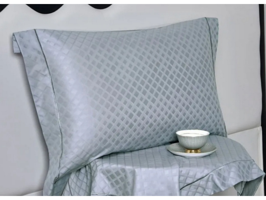 Постельное белье 2219-6 сатин жаккард Евро сп / Asabella Постельное белье 2219-6 сатин жаккард Евро сп / Asabella