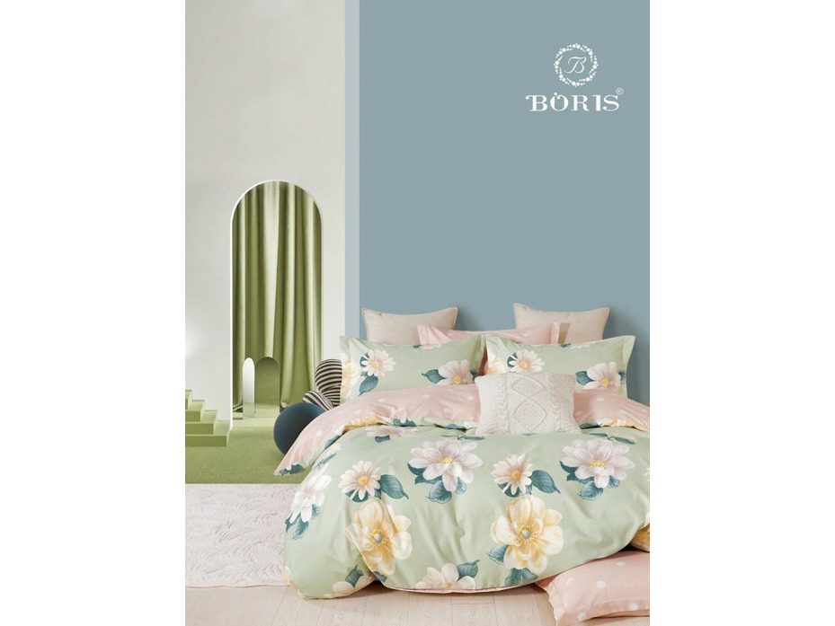 Постельное белье FM 0201 полисатин Евро сп / Boris