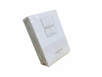 Простыня с наволочками Plain сатин 240*260, 50*70 (2 шт) / Maison Dor