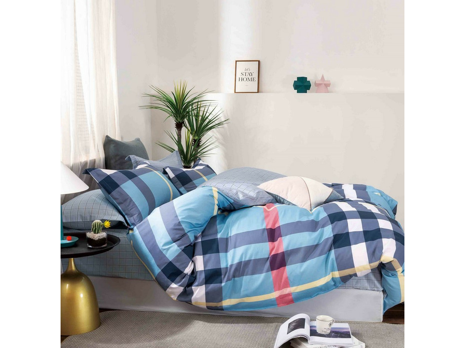 Постельное белье 1254 сатин 2 сп / Butterfly