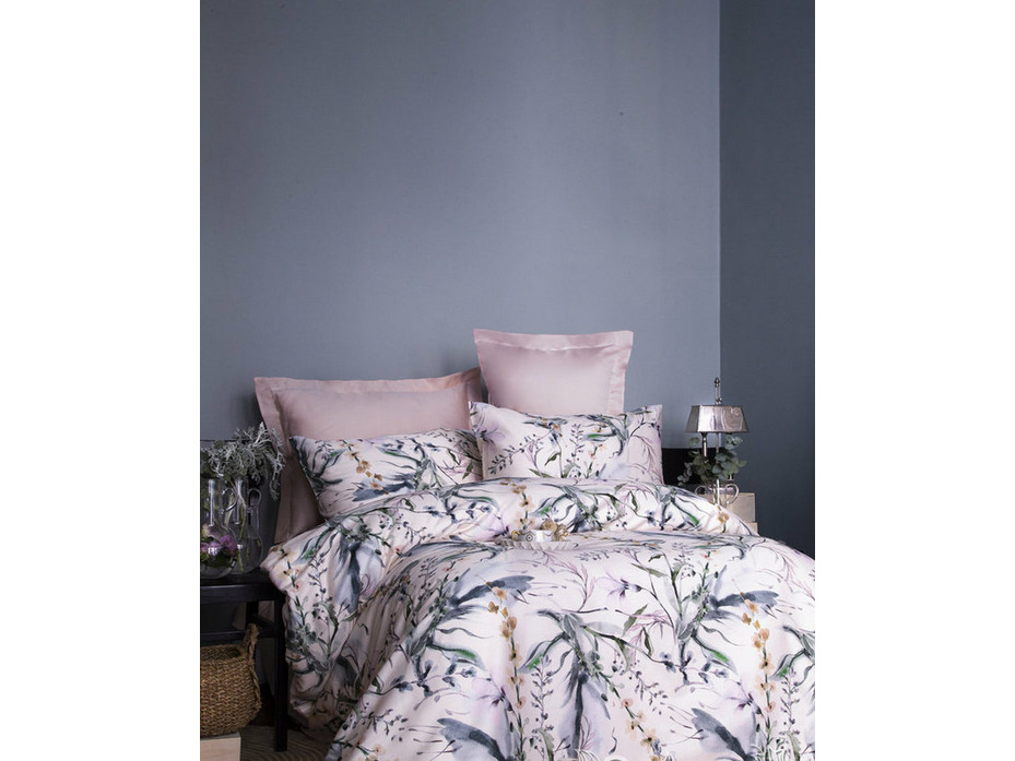 Постельное белье Coleus сатин digital Евро сп / Issimo Home Постельное белье Coleus сатин digital Евро сп / Issimo Home