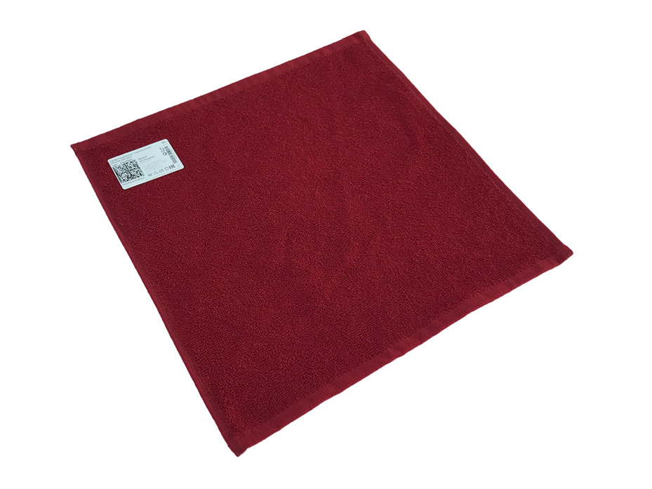 Полотенце гладкокрашенное махровое 30*30 / Алтын Асыр