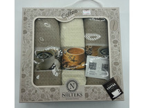 Набор полотенец Nitleks swan lux вафельные (40*60, 3 шт) / Activ