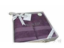 Набор полотенец Amadeus махровые в подарочной коробке 40*60 (2 шт) / Maison Dor