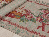 Дорожка 19с236-ШР Пасха льняная 45*150 / Белорусский лен Дорожка 19с236-ШР Пасха льняная 45*150 / Белорусский лен