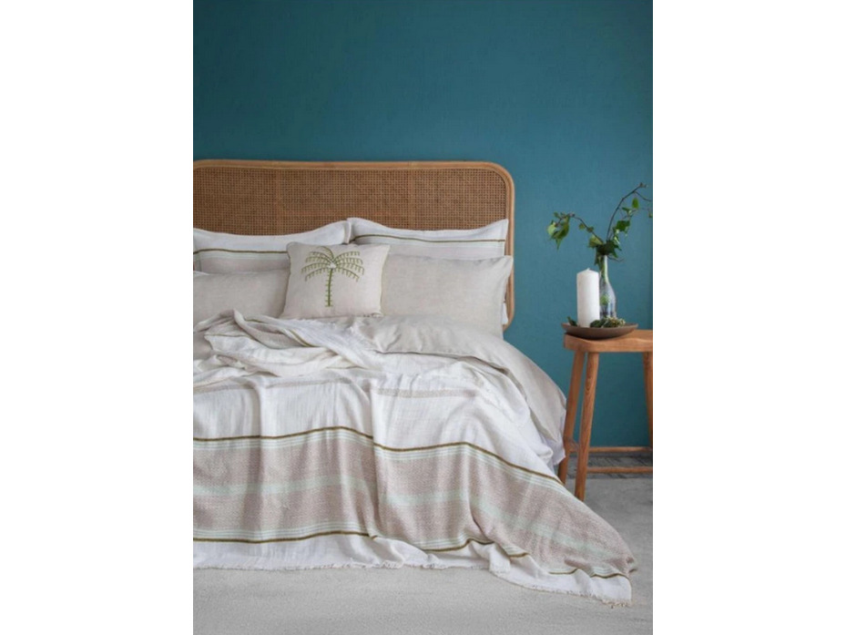 Постельное белье с покрывалом Cali хлопок Евро сп / Apricitas Home Постельное белье с покрывалом Cali хлопок Евро сп / Apricitas Home