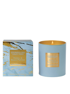 Нероли и черный перец, Свеча в стеклянном стакане / Stoneglow