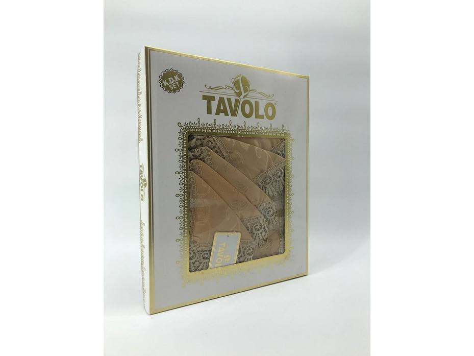 Столовый набор Tavolo (скатерть 160*220, салфетки 30*30 6шт) гипюр / Activ