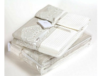 Комплект полотенец Lille вафельные (30*50,50*100,70*140) / Luxberry