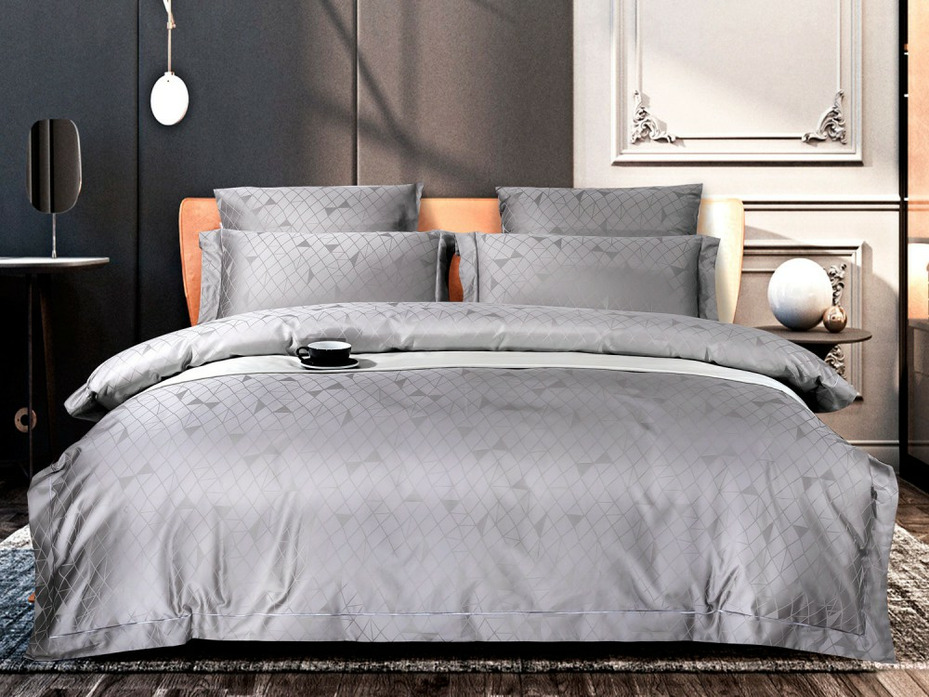 Постельное белье 1385-6 сатин-жаккард Евро сп / Asabella Постельное белье 1385-6 сатин-жаккард Евро сп / Asabella