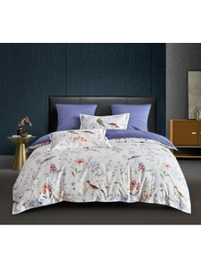 Постельное белье 2053-6 сатин премиум Евро / Asabella Постельное белье 2053-6 сатин премиум Евро / Asabella