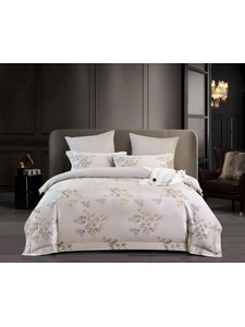 Постельное белье 2241-6 сатин жаккард Евро сп / Asabella