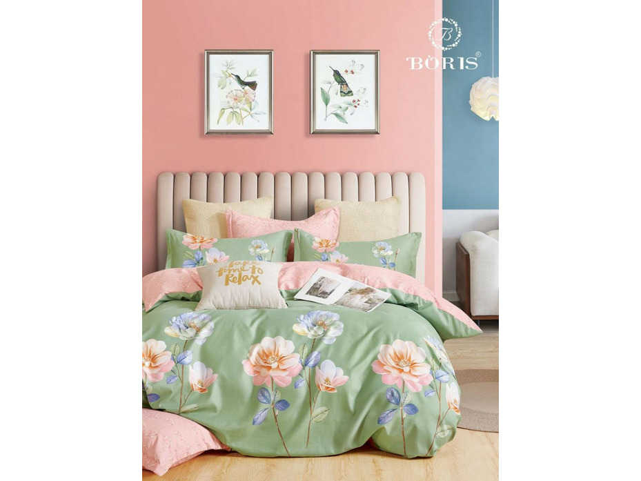 Постельное белье FM 0116 полисатин 1,5 сп / Boris Постельное белье FM 0116 полисатин 1,5 сп / Boris