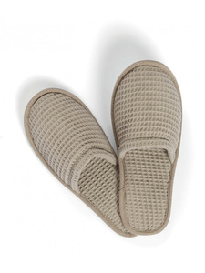 Тапочки унисекс закрытые Mia Waffle / Lappartement