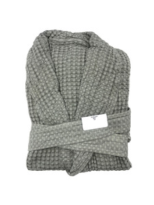 Халат унисекс Pousada вафельный / Abyss & Habidecor