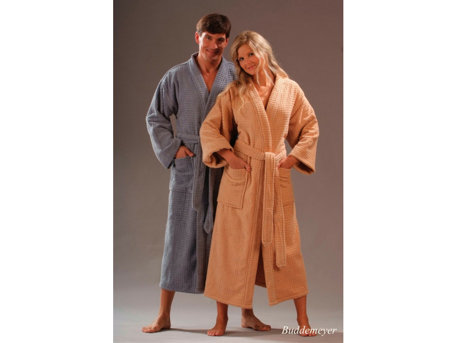Халат унисекс Carrara махровый / Buddemeyer