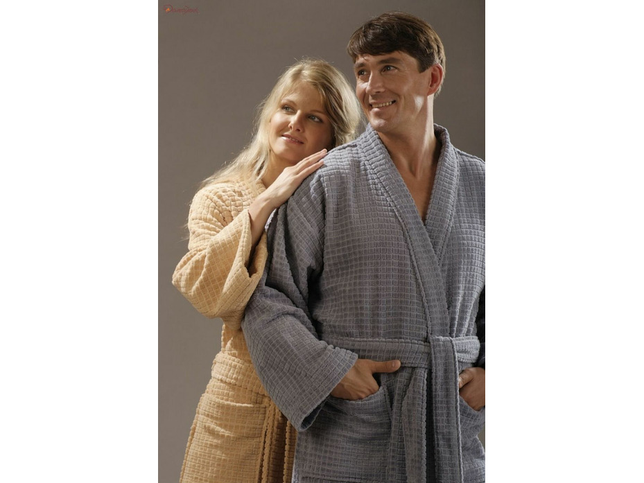 Халат унисекс Carrara махровый / Buddemeyer