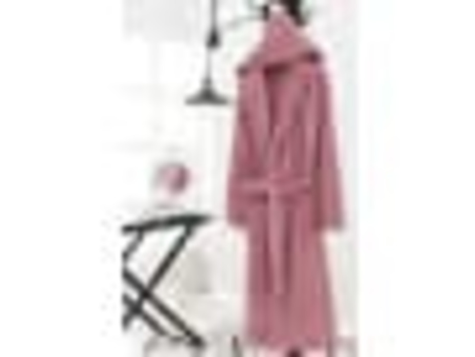 Халат унисекс Stripe махровый с капюшоном / Soft Cotton