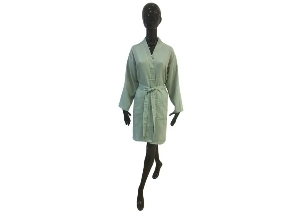 Халат-кимоно муслиновый женский / Тас