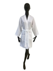 Халат-кимоно муслиновый женский / Тас