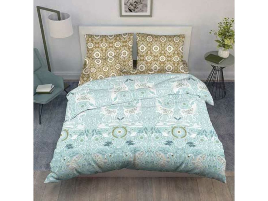 Постельное белье 9424 (20) Серебряная сказка бязь Евро сп / Василиса Постельное белье 9424 (20) Серебряная сказка бязь Евро сп / Василиса